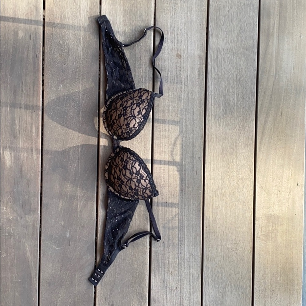 Lace push up bra